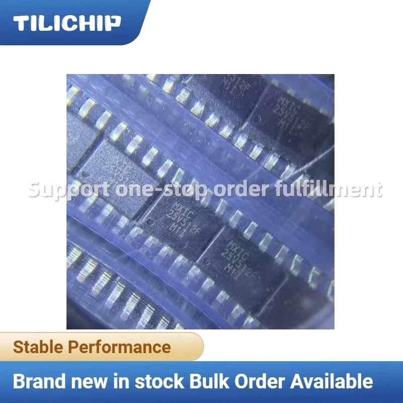 5PCS-10PCS Brand new MX25V512FM1I SOP-8 Package 2.3V ~ 3.6V 512Kb Integrated Circuit Chip