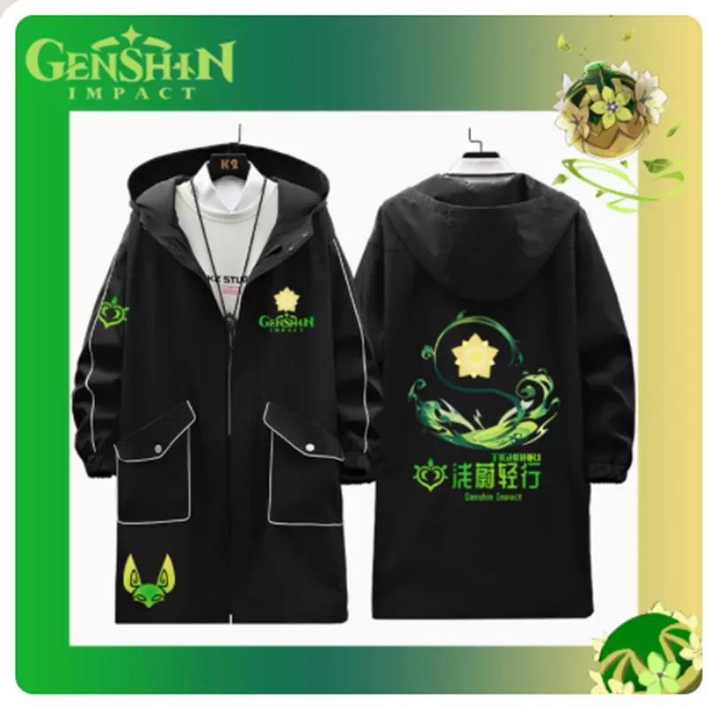 

Game Genshin Impact New Sumeru City Character Tighnari Anime Cosplay Costumes Couple's Wear Coat Top