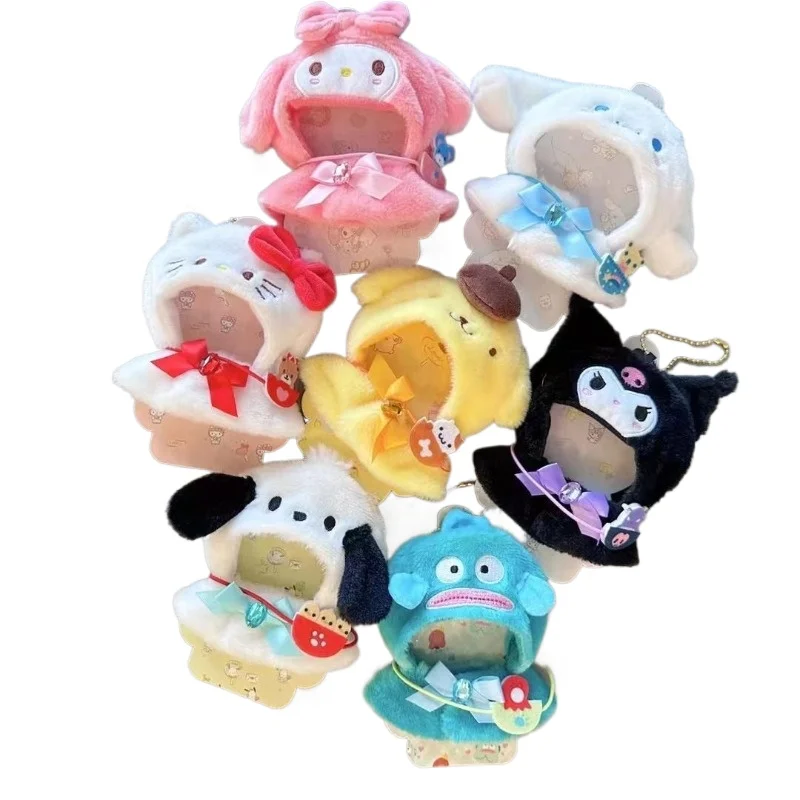 

NEW Cape Skirt Suit Sitting Party Sanrio Kuromi Cinnamon Roll Clothes The Monsters Vinyl Outfit Clothing Hat Accessory Gift Toy