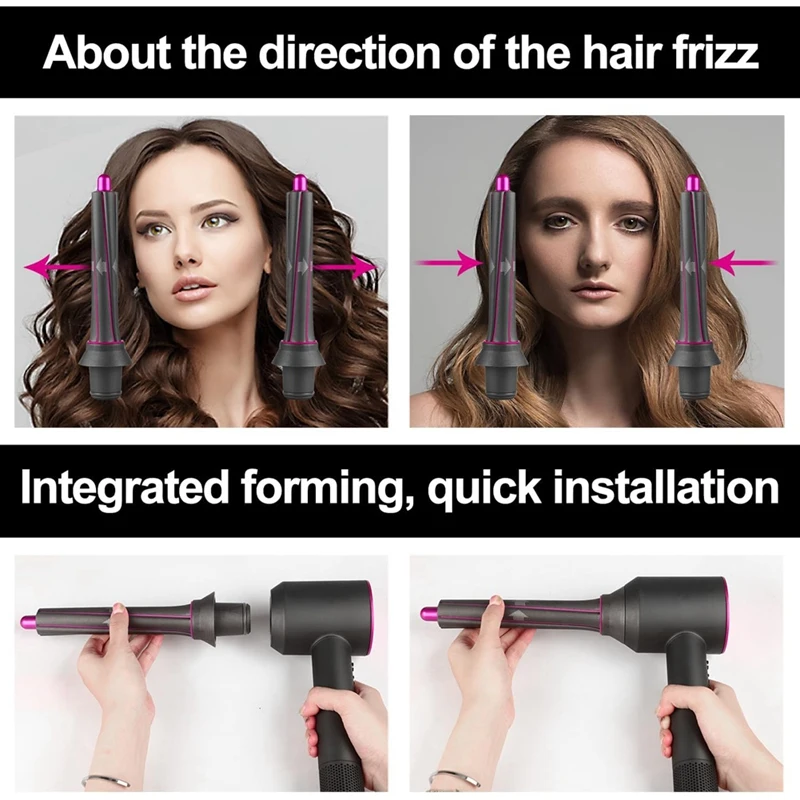 Haartrockner Curling Aufsatz automatische Curling Düse für Dyson Überschall Haartrockner Air Styler Zylinder Kamm