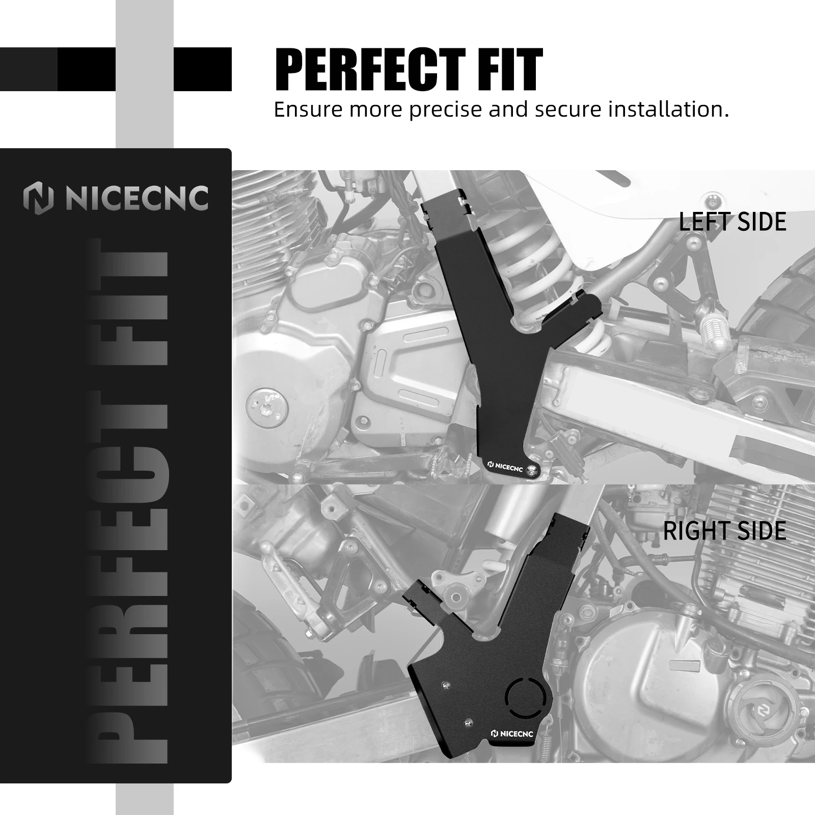 

Frame Guards Protection Cover Aluminum for Suzuki DR650S DR650SE 1996-2024 2023 2022 2021 2020 Motorcycle Accessories