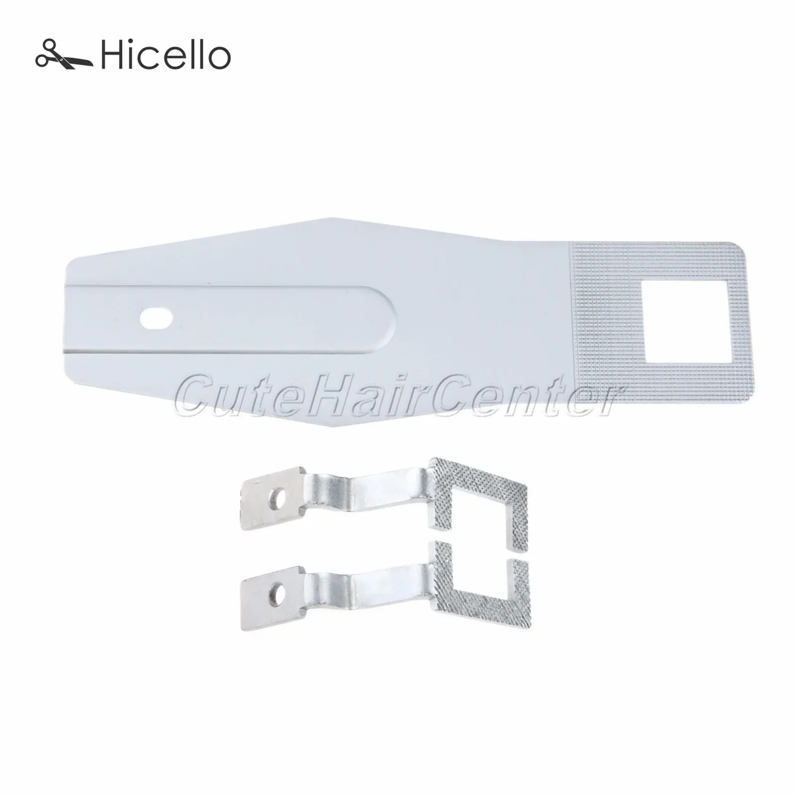 1set Metal Needle Plate & Clamp for Juki 1900 Industrial Bartack Sewing Machine Work Foot Feed Board Presser Replacement Hicello