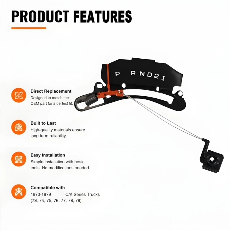 Factory Position Display Reproduction For 1973 1979 Older Pickups With Column Control