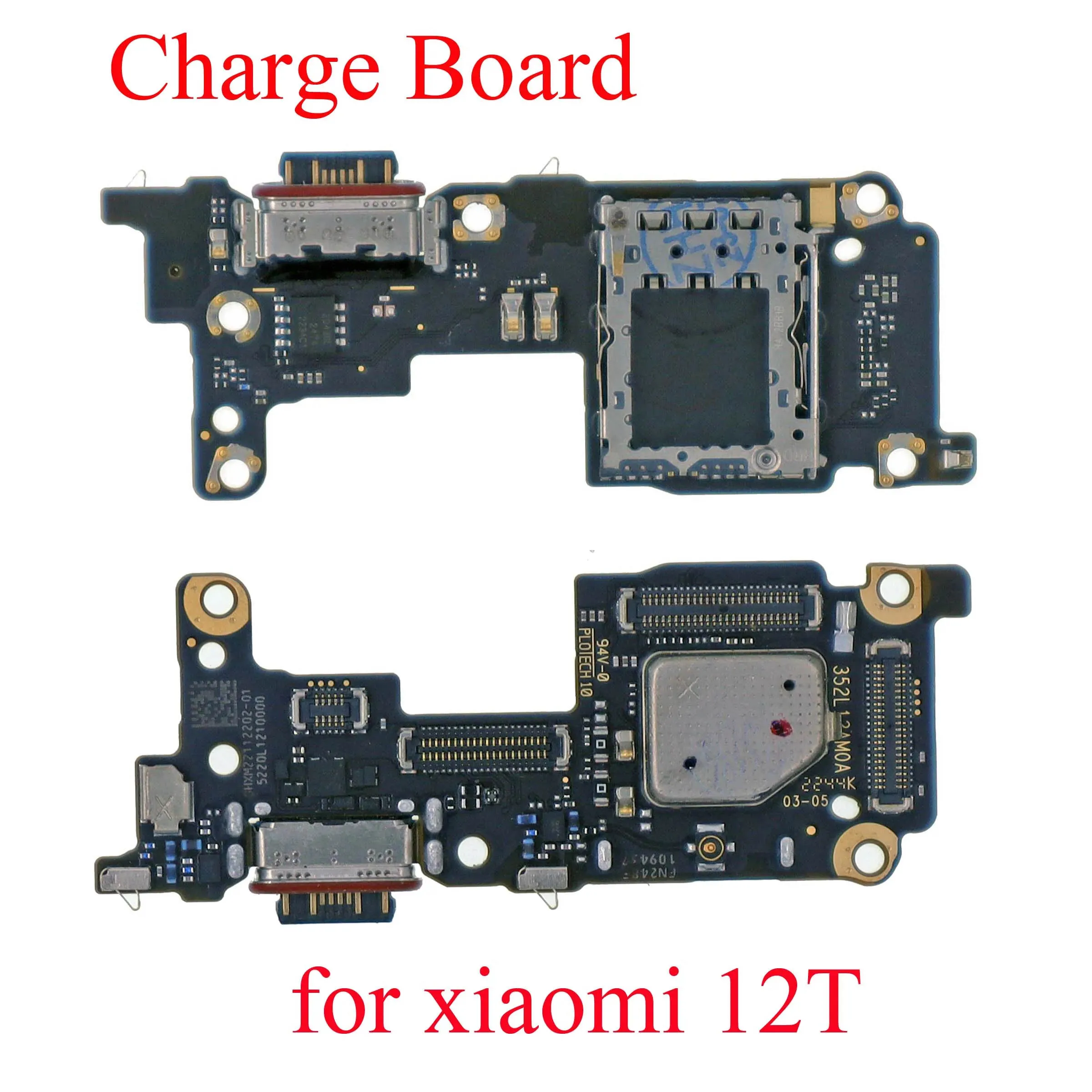 

Быстрая зарядная Плата USB Type C для Xiaomi Mi 12T, держатель для Sim-карт, разъем для гнезда, Новинка