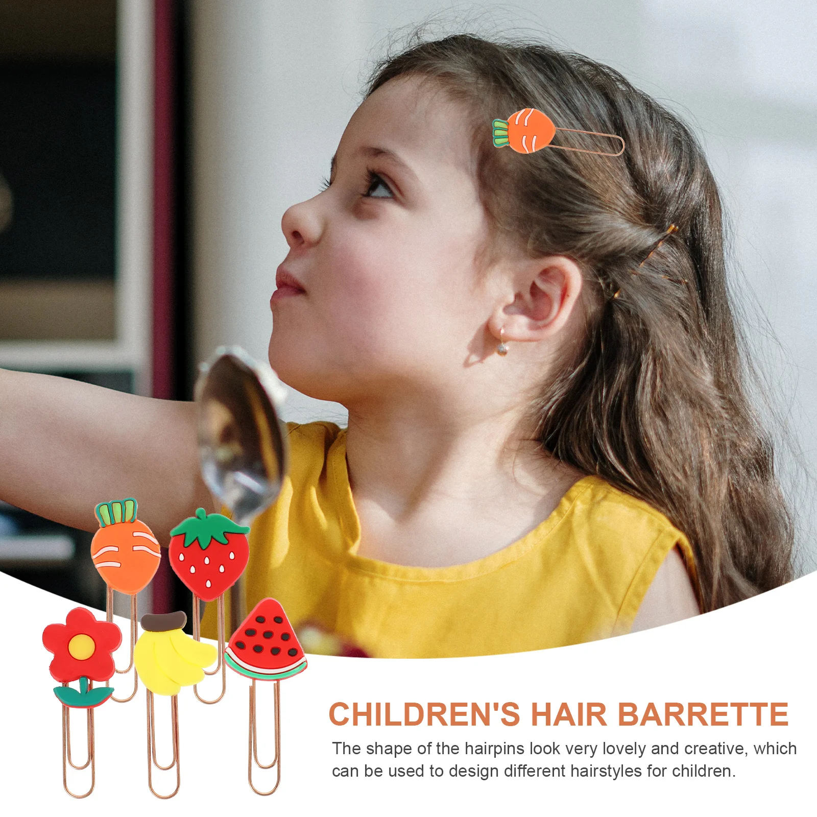 

20pcs Book Reading Clips Colored Paper Clips Small Creative Shaped Kawaii File Fixing Office Supplies Document Organization