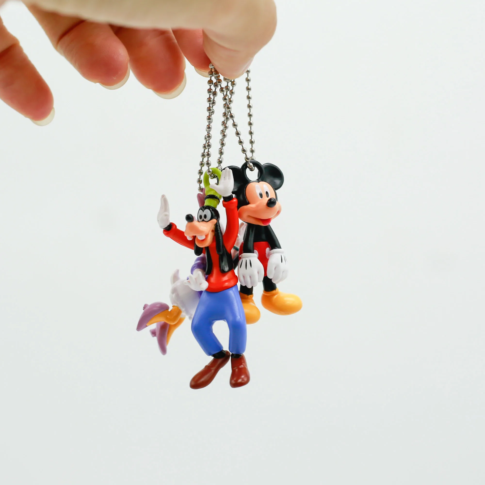 ديزني ميكي ماوس والأصدقاء صندوق أعمى غاشابون لعبة شخصية صغيرة جمع مايكرو نموذج ظهره المعلقات المفاتيح هدايا الاطفال