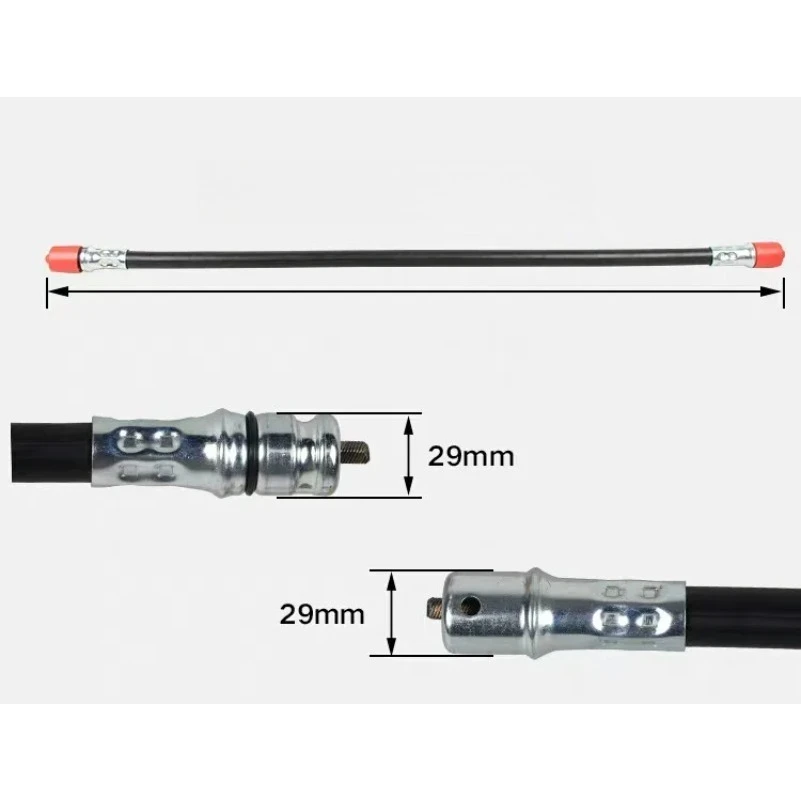 FOR  Universal mower spare parts weeder tea picker soft shaft core brush cutter soft flexible shaft hose,harvester drive shaft