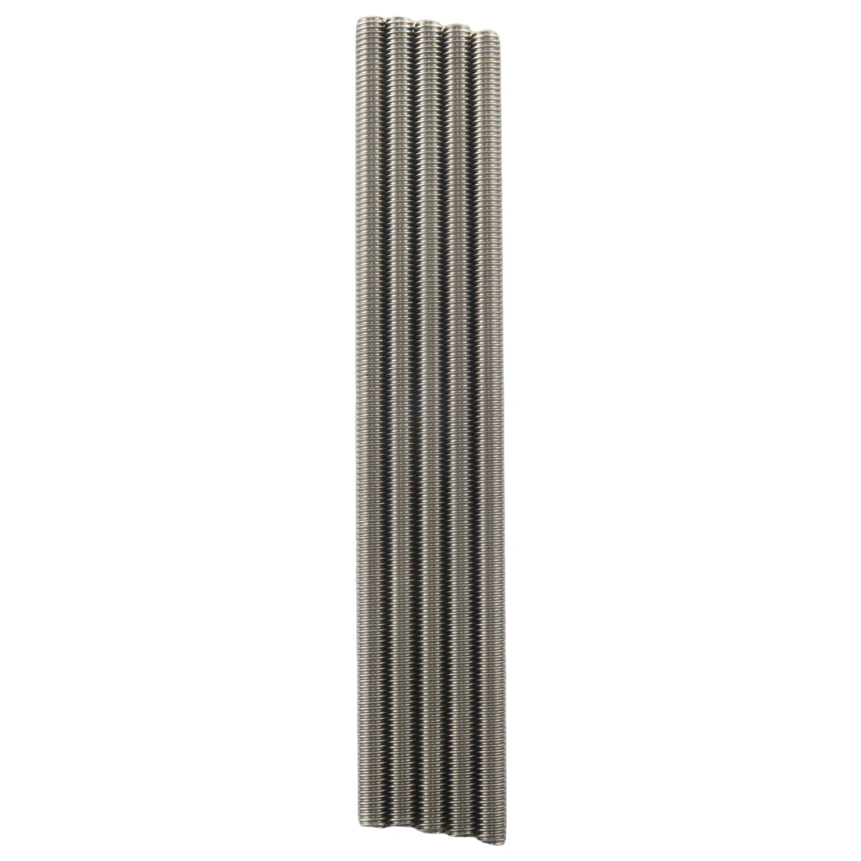 ABJN-M6 X 150Mm 304 Stainless Steel Fully Threaded Rod Bar Studs Hardware 5 Pcs
