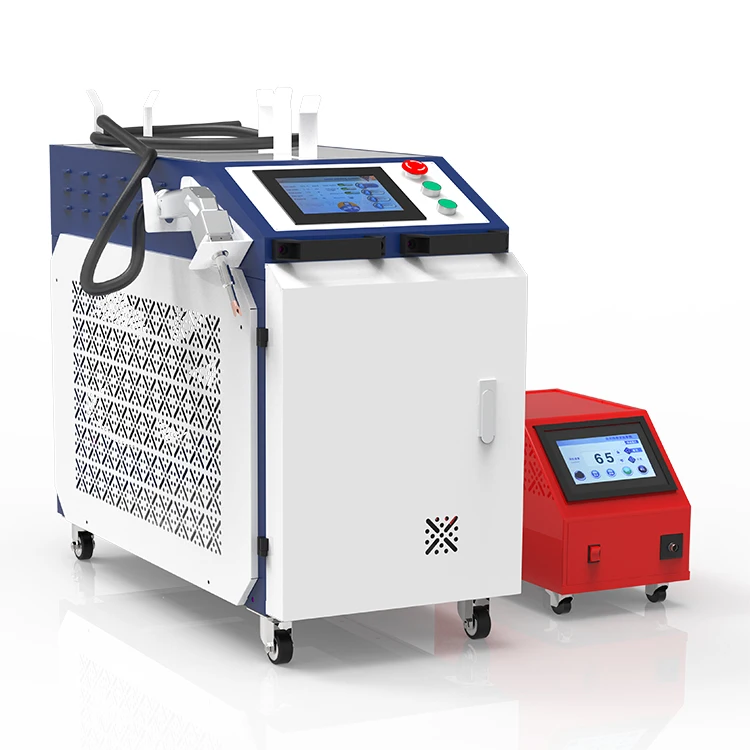 Multifunctional welder laser handheld fiber laser welding machine with wire feeder