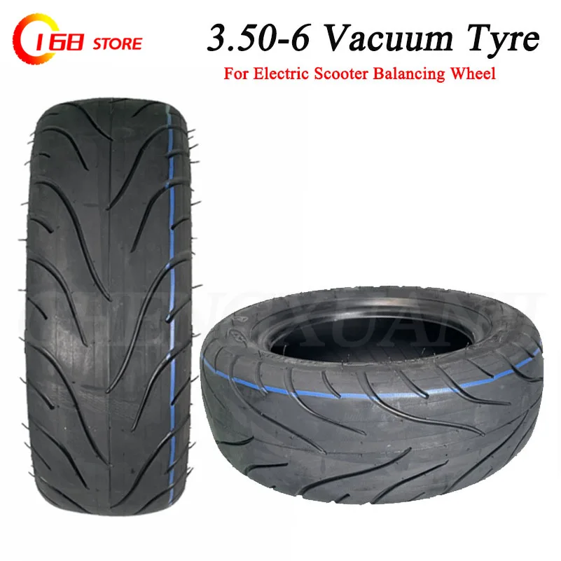 CST 3.50-6 Tubeless Tire for Electric Scooter Balancing Wheel 10X3.50-6 10x4.00-6 90/65-6 Universal Tires 10 Inch Vacuum Tyre