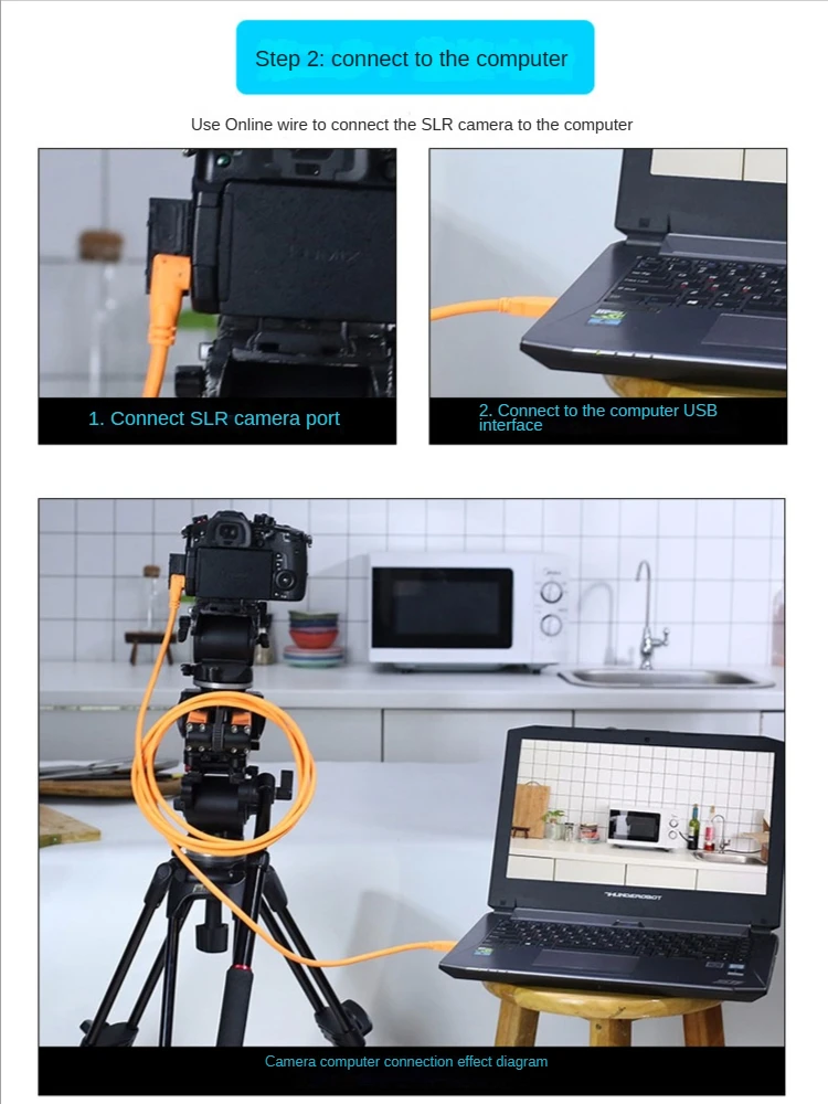 USB2.0 to Mini /USB3.0 to Micro B Camera Angled cable 3m/ 5m/ 8m/ 10m For Canon 5d4 1DX2 5DS 5DSR Nikon D5 D800 D810A/E D850
