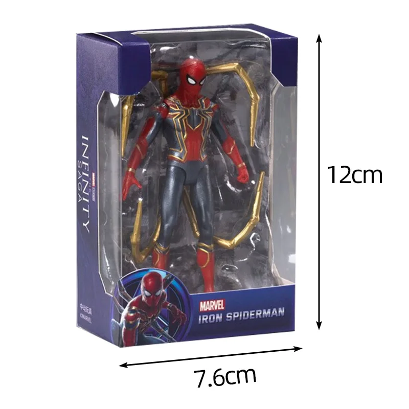 Wunder Rächer exquisite handgemachte Thanos Iron Man Kapitän Amerika Thor Krieg Maschine Hulk Spider Man Modell Spielzeug Weihnachts geschenk – Detail 8