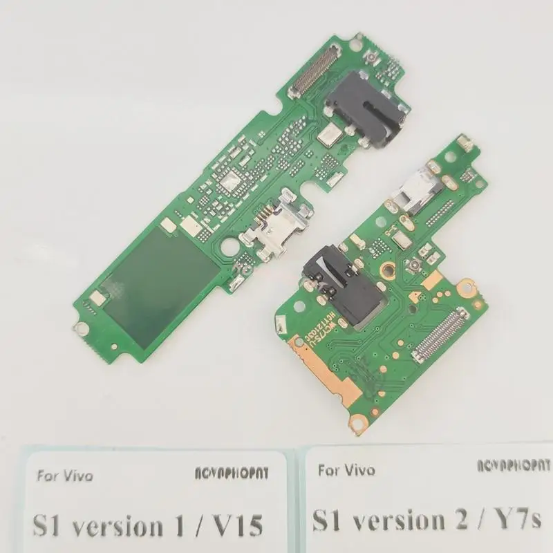 For Vivo S1 / V15 / Y7s / S1 Pro / V15 Pro / V17 / V17 Pro USB Dock Charger Port Plug Headphone Audio Jack MIC Charging Board