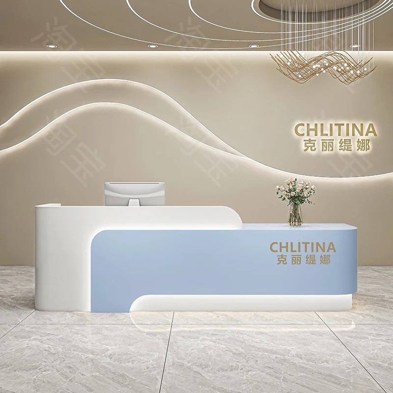 Typewriter Reception Desk Infodesk White Executive Industrial Reception Desk Completory Mostrador De Tienda Reception Furniture