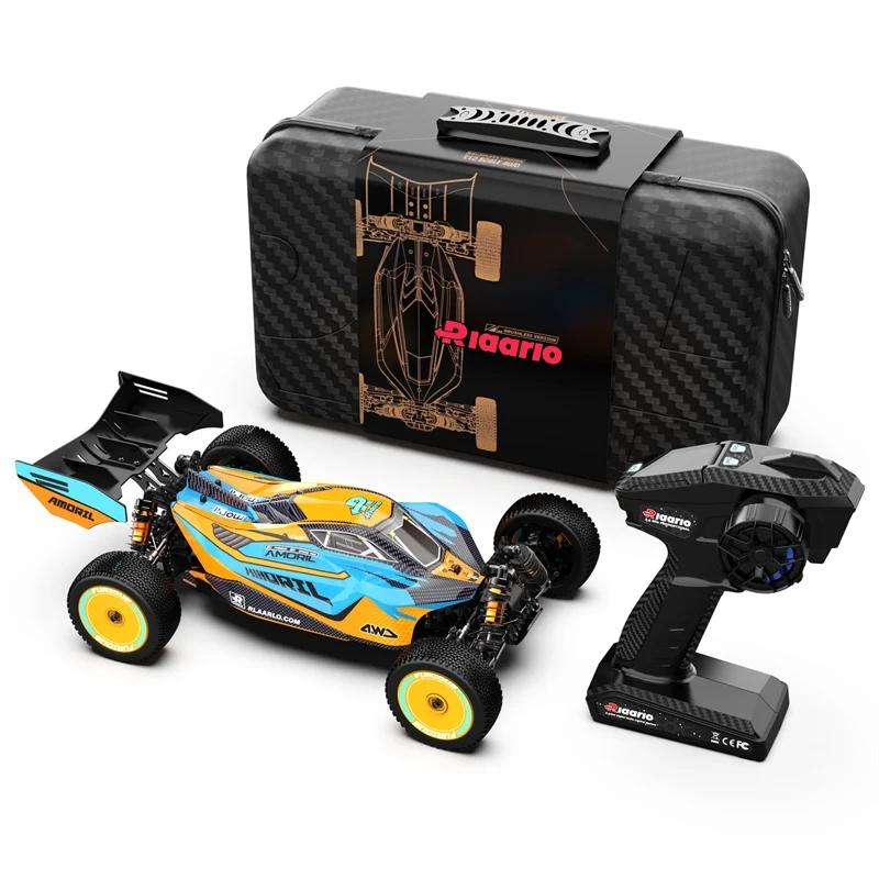 

Rlaarlo 1/12 4wd 2.4ghz Carbon Fiber Rc Car Am-x12 Rtr 4ch Brushless Rc Electric Remote Buggy Car Off-road Model Car Adult Toys