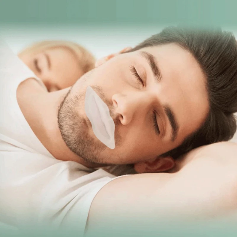 100 adet Anti horlama uyku şeritler Sticker nazik az ağız mühür bant durdurma horlama ağız düzeltme Sticker bant kuruluk boğaz boğaz