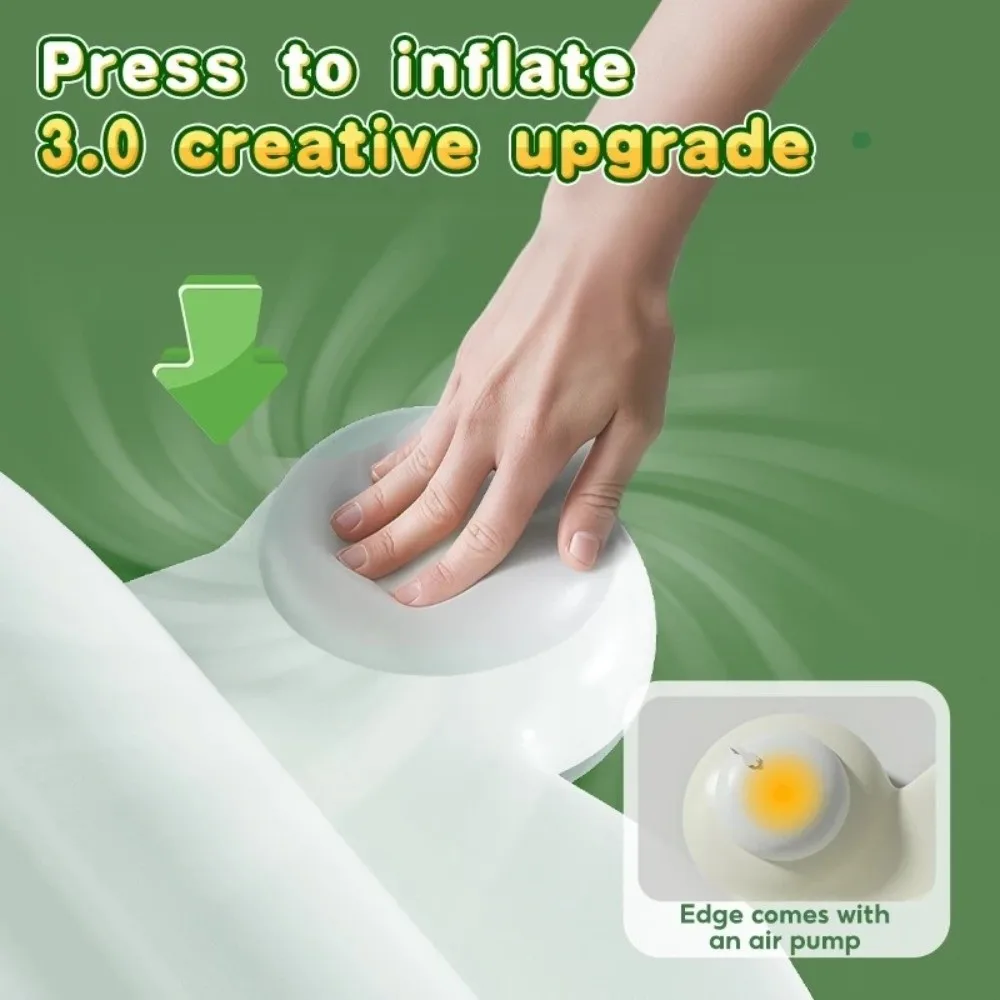 Nowa, urocza mata wodna dla niemowląt w kształcie żaby, dmuchana, do zabawy wewnątrz pomieszczeń, zabawki wodne, mata do zabawy, prezent