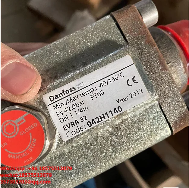 For Danfoss EVRA 32 EVRA40 Solenoid Valve evra32. 042h1140 evra40 042h1142  Danfoss Industrial Refrigeration Control Original,