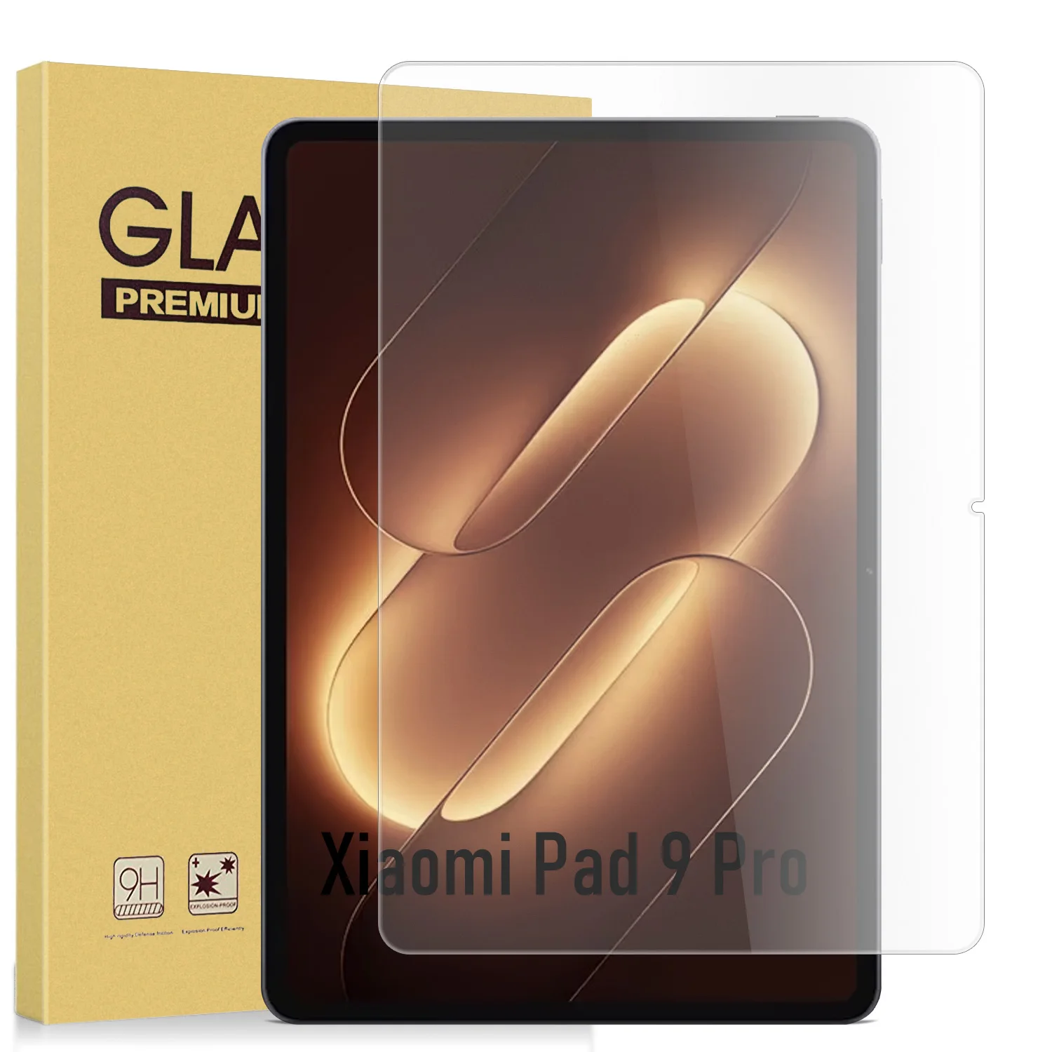 2.5D HD Tempered Glass Film Screen Protector For Xiaomi Pad 9 Pro 12.5-inch