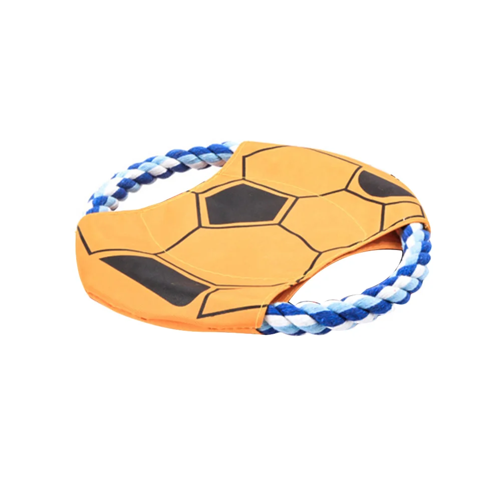 

Dog Toy Pet Training Rope Flying Disc Outdoor Interactive Teething Chew Toys Toy Suitable for Small Medium Large Dogs(Random