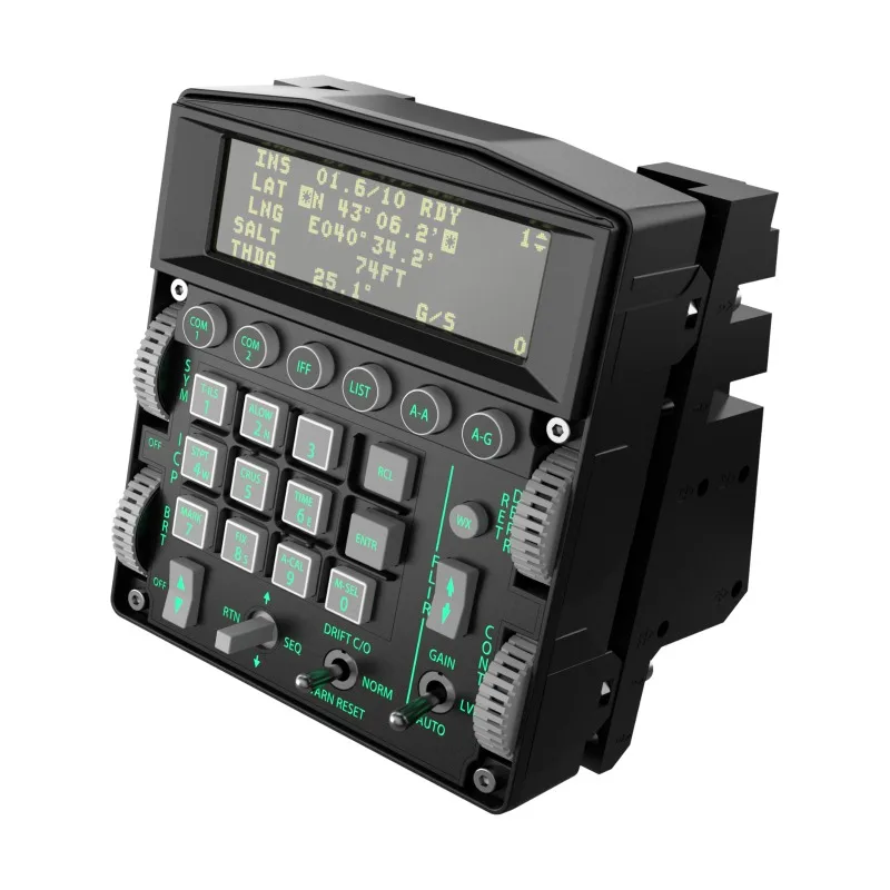 Yisheng F16 ICP DED MIP panel DCS BMS compatible with A10 18UFC simulated flight