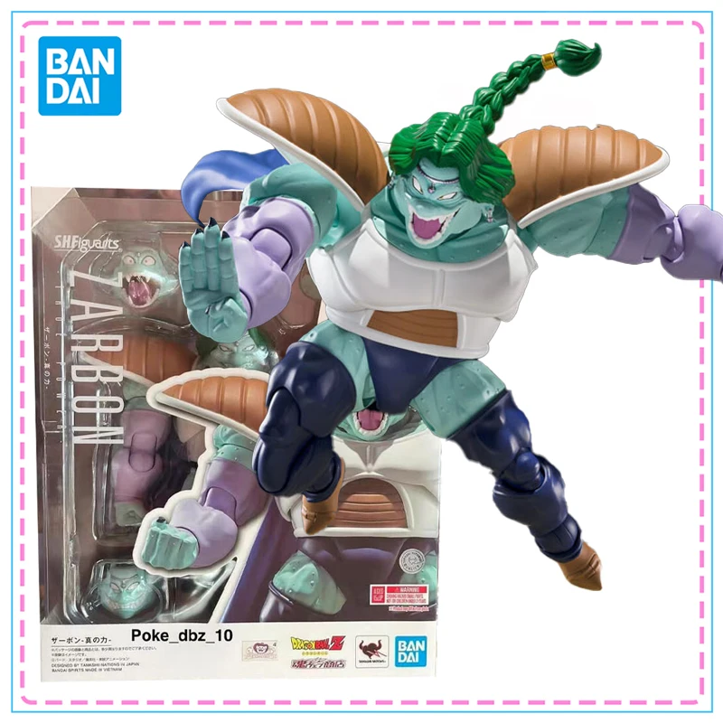

Bandai S.H.Figuarts Dragon Ball Zarbon True Power Action Figure Genuine SHF Figure Model Kit Collection Model for Boys Toys Gift