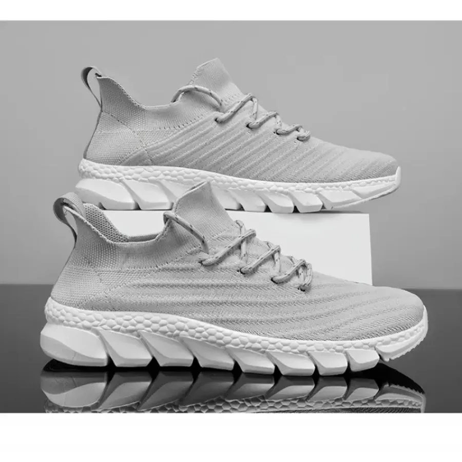 

Мужские повседневные кроссовки: легкие, дышащие, для активного отдыха, с противоскользящей и износостойкой подошвой, амортизирующие, универсальные, для бега