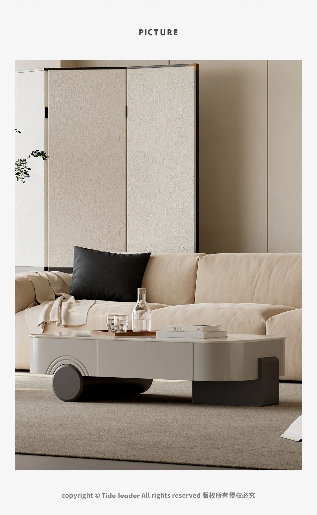 

Современный минималистичный мраморный журнальный столик для гостиной, дома, итальянский художественный смысл, креативный прямоугольный журнальный столик