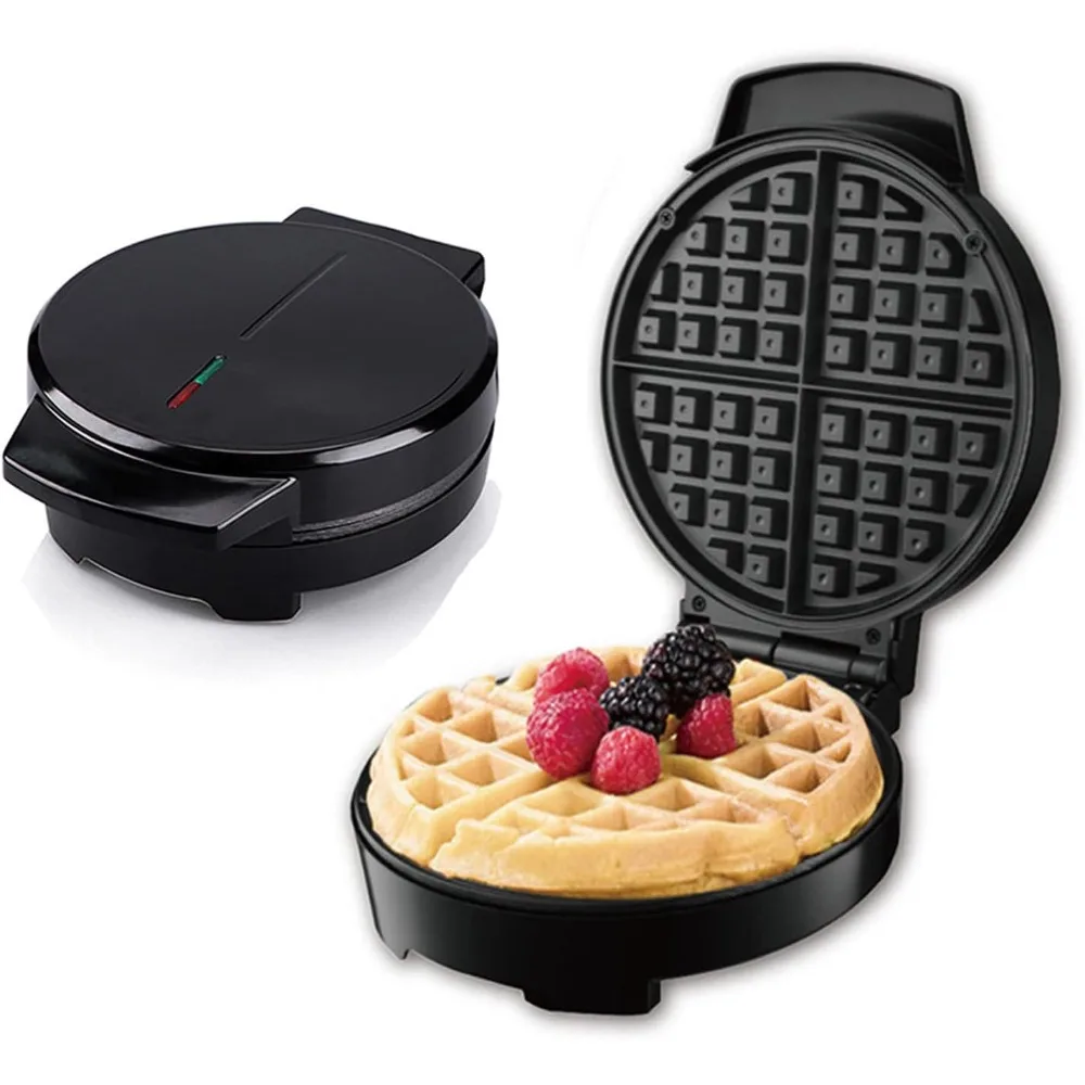 

Waffle Maker Iron Machine 1000W, Non-Stick Coating, Electric Baking Pan, Frying Pan, Quick Breakfast, Kitchen Cooking Tool