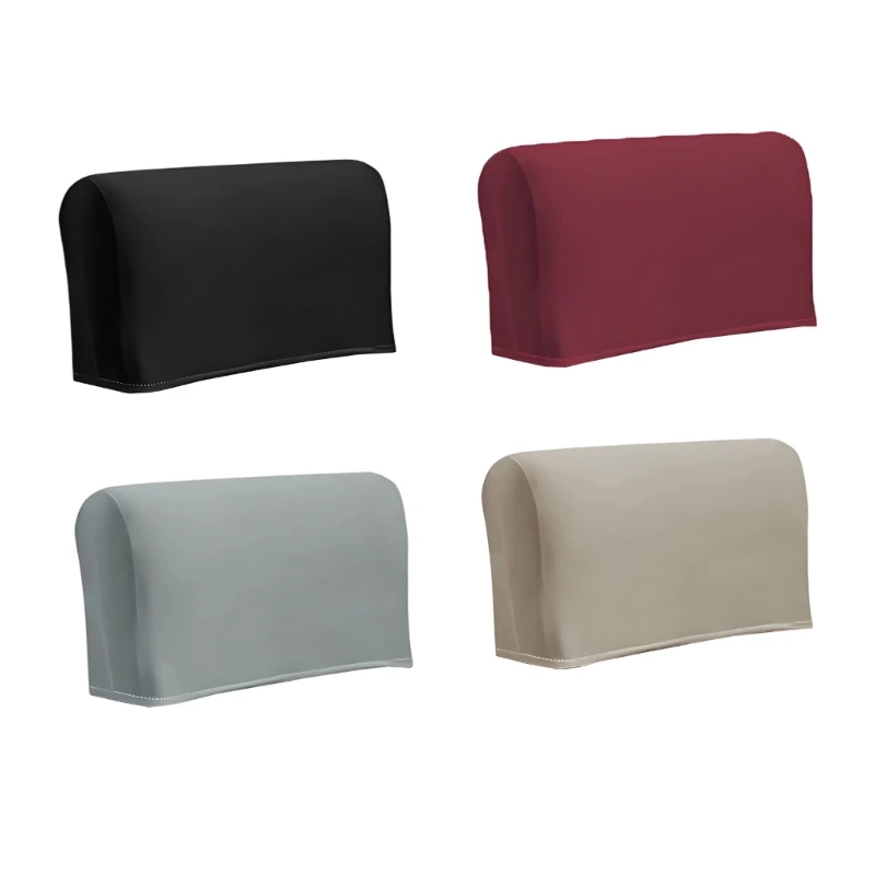 Minimalists Bürostuhl-Kopfstützenschutz, Polyester-Mischgewebe, rutschfeste Designs, passend für die meisten Stühle, 3 x – Detail 1