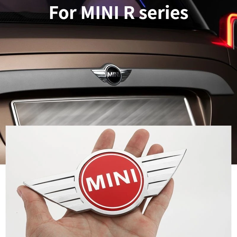 

For BMW Mini Cooper Logo R55 R56 R60 R61 ABS Car Styling car Engine Hood Emblem Sticker Refit Replacement Front Head Accessories