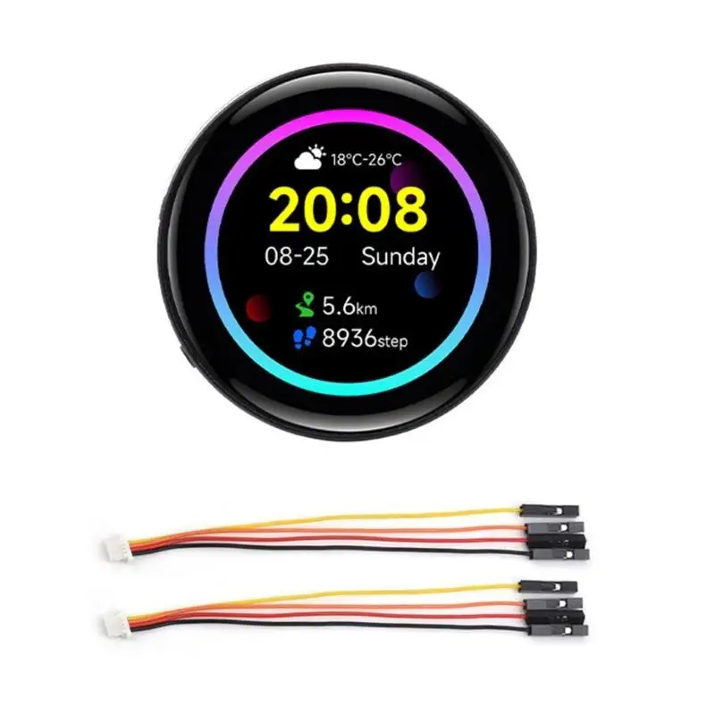 Y1UB 1.43 pulgadas Capacitive Touch Development Brazo doble con núcleo M33 RISC V Procesador 16 Flash