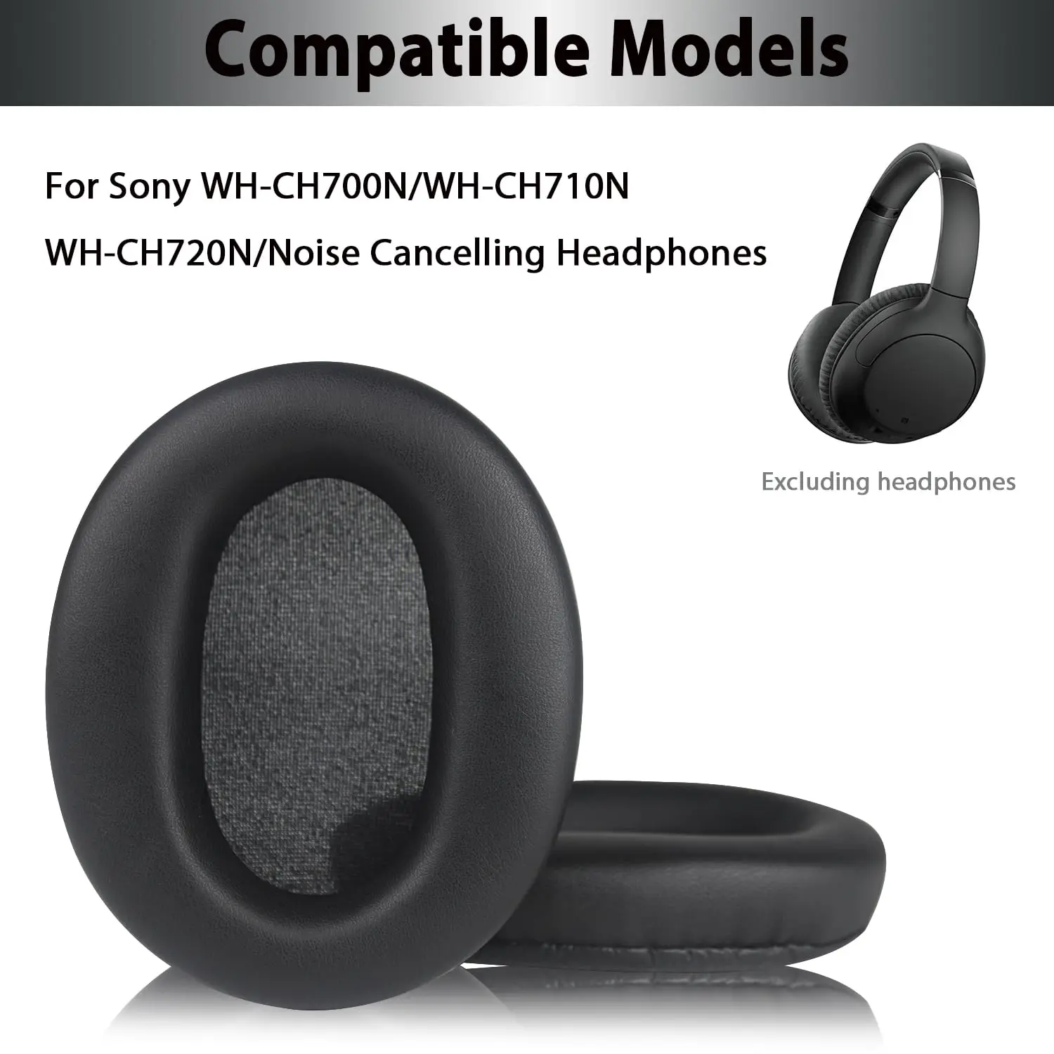 Ear Pads For Sony WH-CH710N CH710N CH720 CH700 Headphone Earpads Replacement Ear Cushion/Ear Cups/Ear Cover