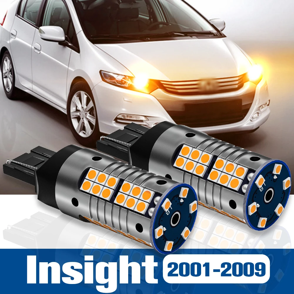 

2pcs LED Turn Signal Light Blub Lamp Accessories Canbus For Honda Insight 2001-2009 2002 2003 2004 2005 2006 2007 2008