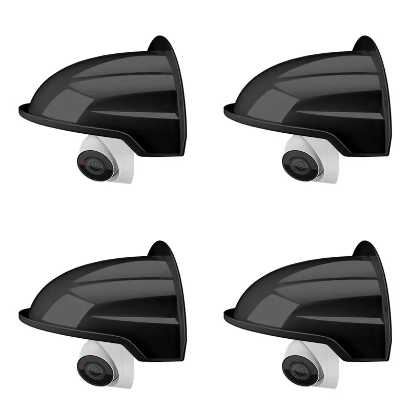 

ABSY 4X Protective Cover Shield Wall Waterproof Rainproof Cover Outdoor Camera Protection Box Security Camera Outer Cover-A