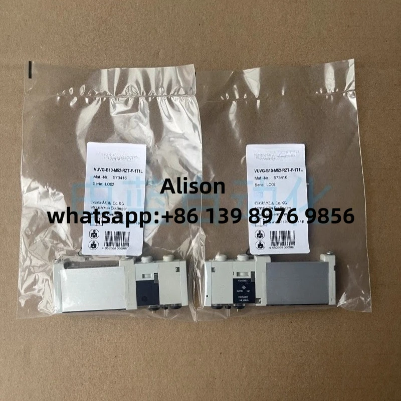 

Original Solenoid Valve VUVG-L10-B10-L10A-LK10-M52-P53E/C-MZ/RZ/RT-T-M5/3 8042539 566437 566457 566459 566460 573417 566490