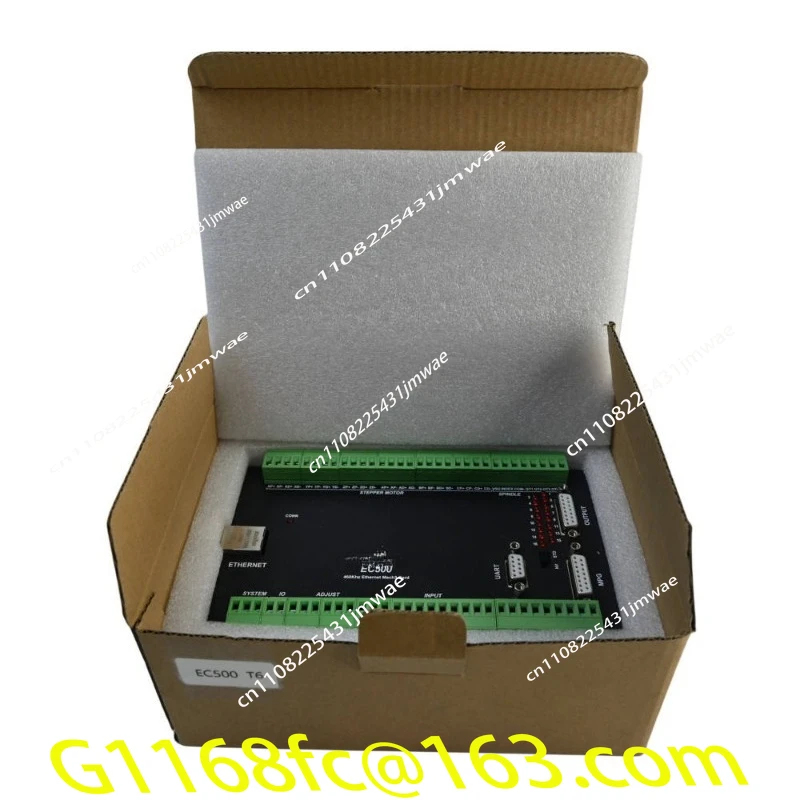 Mach 3 CNC controller EC500 4/6-axis Ethernet distribution board CNC, used for stepper motor and servo motor control systems
