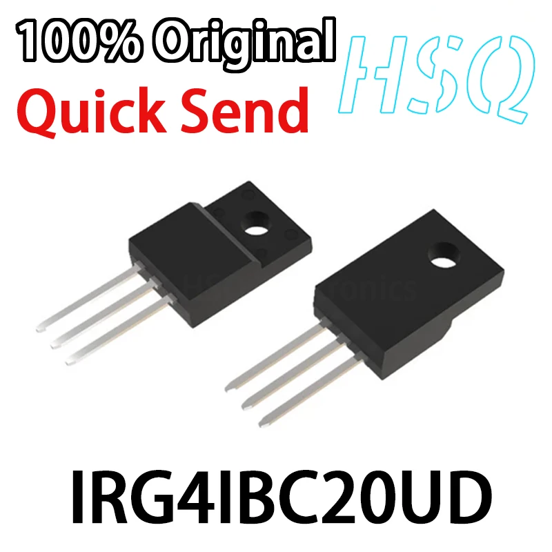 

5PCS G4IBC20UD IRG4IBC20UD New Spot TO-220F 600V 6.5A IGBT Power Tube Triode