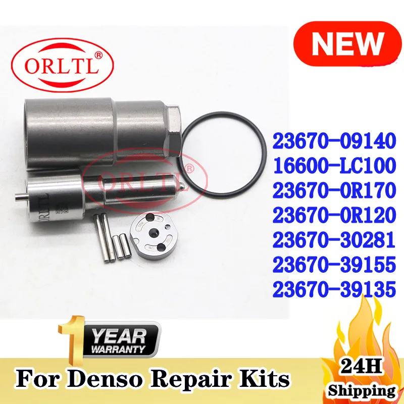 ORLTL Overhaul Kits For DENSO 23670-09140 16600-LC100 23670-0R170 23670-0R120 23670-30281 23670-39155 23670-39135 ﻿