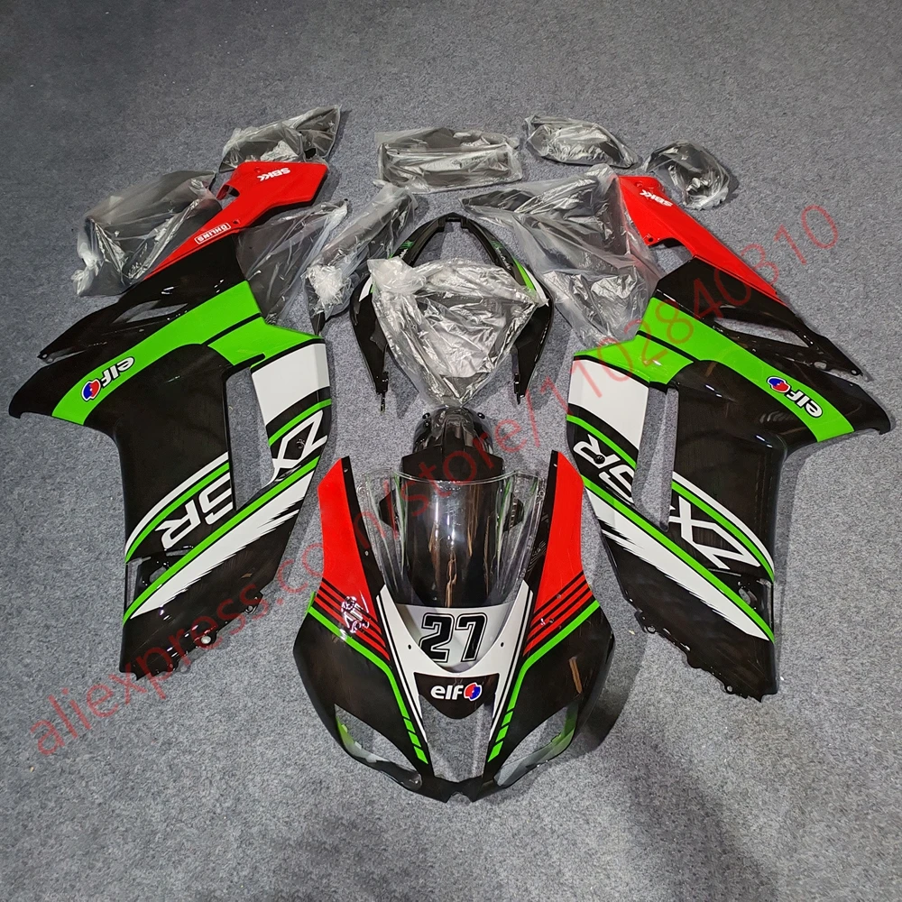 Per Kawasaki Ninja 636 ZX-6R 2007 2008 ABS Carenatura Set Pannello Kit Carrozzeria Fit ZX6R 07 08 Carenature Del Motociclo