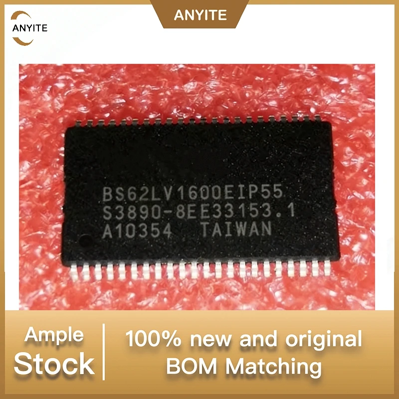 5Pcs/Lot BS62LV1600EIP55 BS62LVI600EIP55 TSOP48