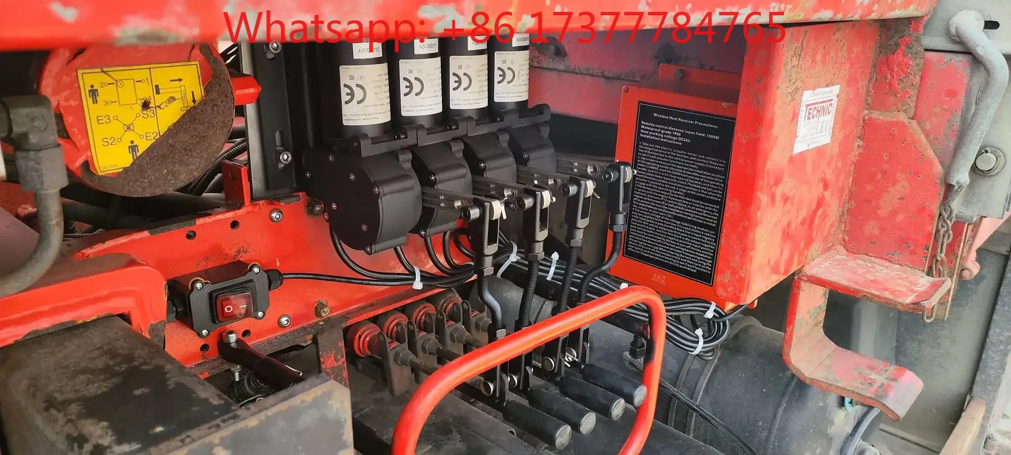 Wireless Proportional 6 Joystick Crane Remote Control System 8-35V Heavy  Equipment Remote Control for Lifts And Hoists