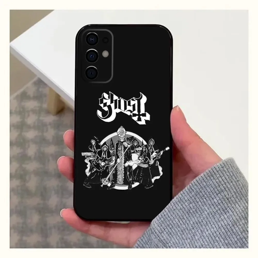 Rock Band G-GhostS Phone Case For Samsung S24,S21,S22,S23,S30,Ultra,S20,Plus,Fe,Lite,Note,10,9,5G Black Soft Cover