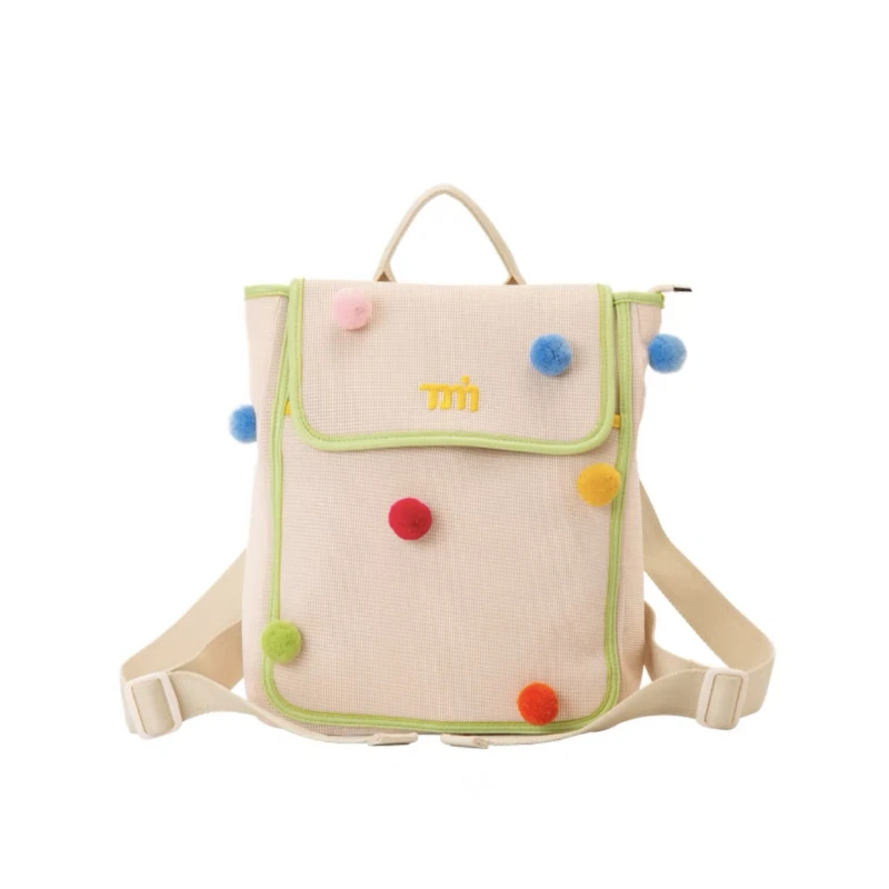 Mochila informal de algodón para mujer, bolso para portátil de 13 pulgadas, estilo coreano, para oficina, Adolescentes