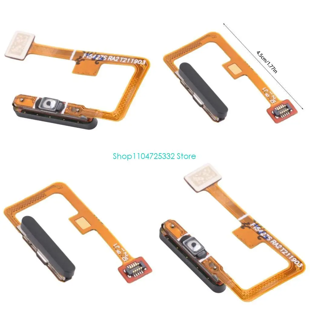 

P5EA Fingerprint Sensors Ribbon Cable Power On Off Button Ribbon Cable for 11 Lite Replacement Accessories