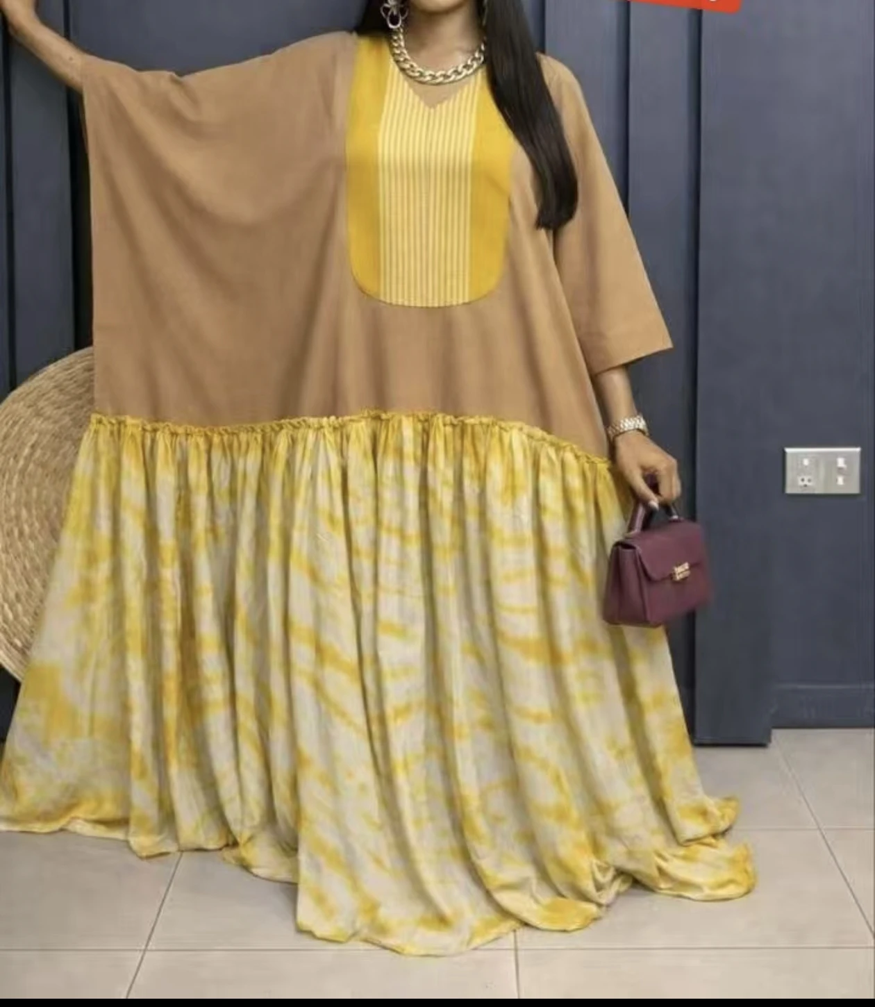 Afrikanische Kleider für Frauen Sommer Mode Afrikanisches Dashiki Maxikleid Afrika Kleidung Ankara Kleider Kaftan 2026 Muslimische Abaya