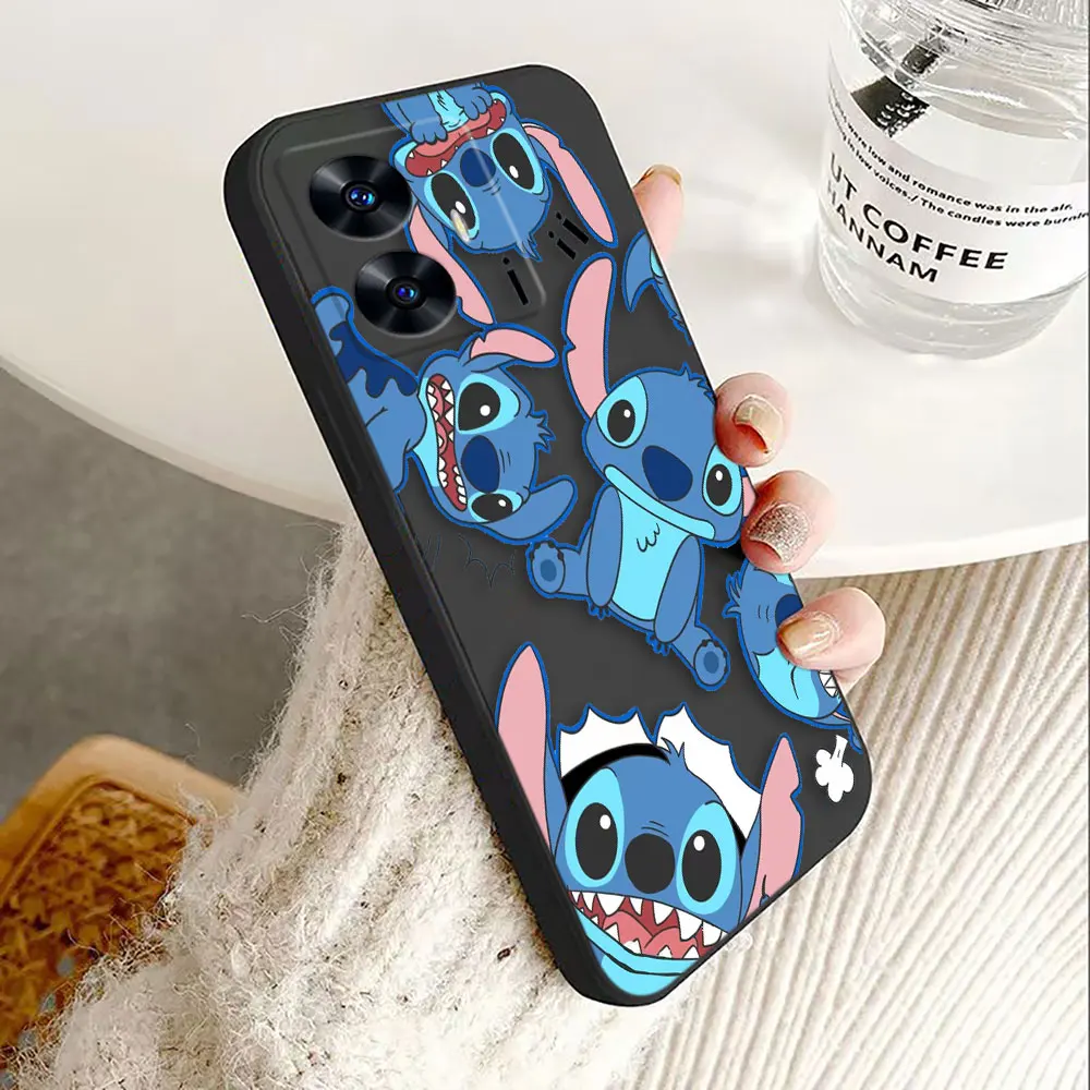 

Naughty Koala Stitch Angle Custom Phone Case For Realme C65 C63 C55 C53 C33 C30 C21Y C20 C12 C11 P35 GT NEO 2 20 30 50I 50 Case