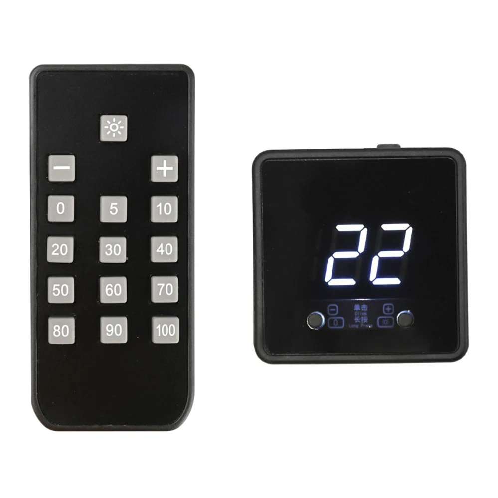 DC5/12/24V 4Pin Fan PWM Speed Controller Digital Display Speed Regulator with Remote Control Speed Gonvernor for DIY PC Cooling