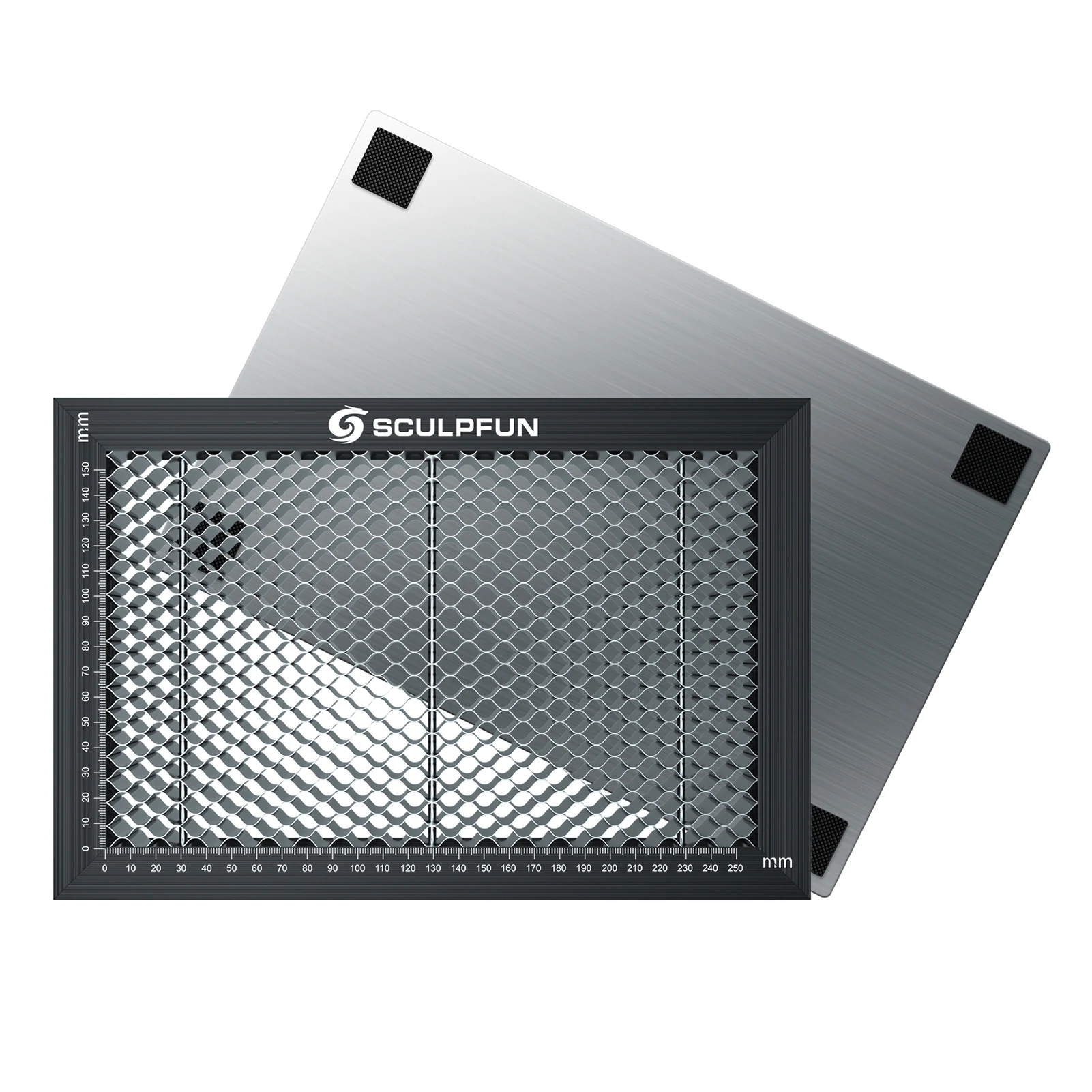 SCULPFUN Laser Engraver Honeycomb Working Table Steel Panel Board Platform for Diode Laser Machine Clean Cutting Work 300x200mm