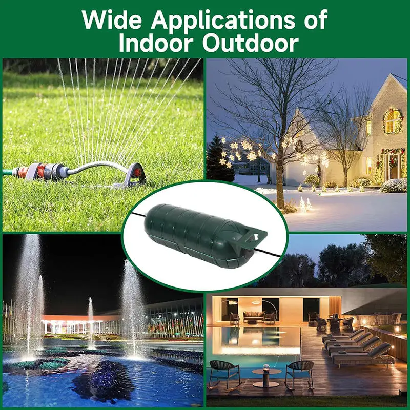 To Protect Outdoor Outlet Plug Extension Cord Safety Cover With Waterproof Seal Weatherproof Electrical Connection Box